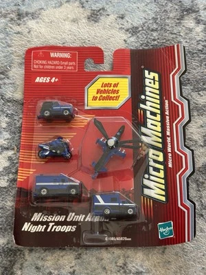 Vintage Hasbro 2003 Micro Machines Mission Unit Construction Lot Of 3 - Image 1 of 2