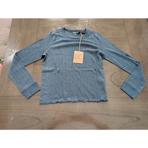 New Toad & Co Women's Foothill Pointelle Long Sleeve Crew Size S - Foto 1 di 7