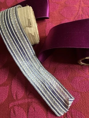 lot de 2 rubans anciens - Photo 1/3