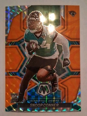 2022 Panini Mosaic - Rookies Snoop Conner #352 Mosaic Reactive Orange Prizm (RC) - Image 1 of 2