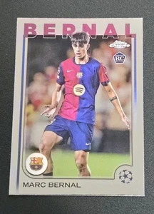 2024-25 Topps Chrome UEFA UCC #39 MARC BERNAL RC Base Card - Picture 1 of 1