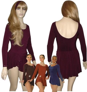 Costume da ballo donna leader VINO bambino grande vestito tap pattinaggio su ghiaccio balletto nuovo - Foto 1 di 4