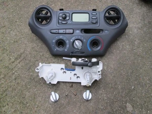 2001 TOYOTA YARIS 1.5 TS T SPORT 3DR NCP13 HEATER CONTROL PANEL USED WITH AIRCON - Picture 1 of 4