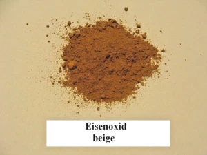 Eisenoxid beige, ocker, sandfarben 2 Kg Farbpigmente für Beton + Wand - Bild 1 von 1