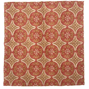 POTTERY BARN 4er Set Servietten Orange Gold Sommer Obst 20x20 Baumwolle & Leinen - Bild 1 von 7