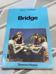 Teach Yourself Bridge card game by Terence Reese, 1989 , Hodder and Stoughton