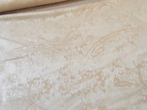 CURTAIN UPHOLSTERY CUSION FABRIC ROLL 12 YARDS 1.6Y WIDE GUESS TURKEY MADE - Afbeelding 1 van 3