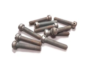 Viti per macchina 5/16-18 x 1-1/2" lunghe in acciaio TESTA DI RIEMPIMENTO 10 pezzi foro passante - Foto 1 di 2