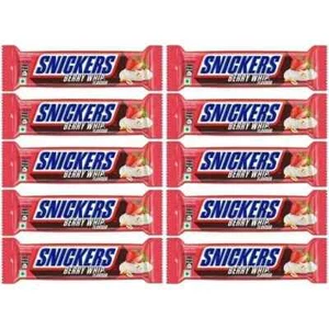 Snickers berry whip bar,(NEWLY LAUNCHED) of 24gram (Pack of 24 bars) - Picture 1 of 5