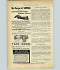 1899 PAPER AD The Battery Cane Company Co Dr Physician's Walking Stick Gold Head