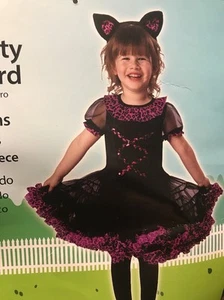 Costume leopardo cattivo bambina 2T - Foto 1 di 9