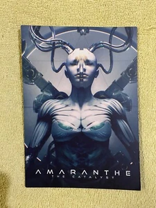 Signed “AMARANTHE - THE CATALYST” CD PHOTO ART CARD - Picture 1 of 5