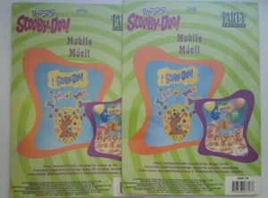 NEW Sealed 2 Scooby Doo Mobile Decoration Vintage 1998 by Party Express Birthday - Picture 1 of 1