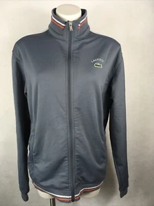 Lacoste Sport Devanlay Tennisjacke mit durchgehendem Reißverschluss Small Spellout Größe 6 Damen - Bild 1 von 12