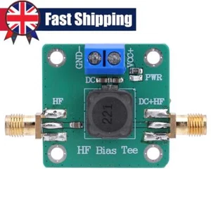 50K-60MHz RF DC Bias Blocker 50V 600mA HF Bias Tee for Radio Amplifier Antenna - Zdjęcie 1 z 11