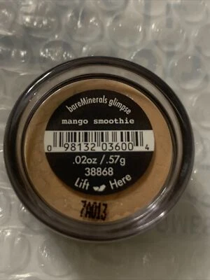 Bare Minerals Mango Smoothie Full Size Eyeshadow .02 oz Bare Escentuals RARE - Image 1 of 4