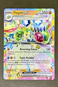 Tarjeta Pokémon Flygon ex 106/191 Doble Rara Surging Sparks TCG CASI NUEVA+ - Imagen 1 de 2