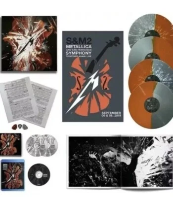 METALLICA & SAN FRANCISCO SYMPHONY - S&M2 (DELUXE BOX 4LP VINYL+2CD+BLURAY) - Image 1 of 4