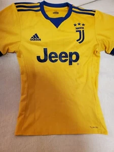 Juventus 2017/18 Away Yellow Adidas Jersey Size XS Men's Gianluigi Buffon #1 - Picture 1 of 15
