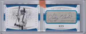 2018 Gary Carter National Treasures Kid Check Cut AUTO BOOKLET /25 - Expos - Picture 1 of 1