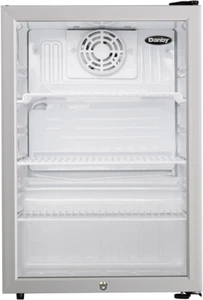 DAG026A2BDB 2.6 Cu. Ft Platinum Compact Glass Door Fridge - Picture 1 of 10