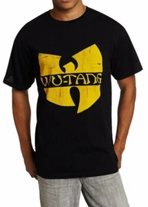 T-shirt WU-TANG CLAN CLASSIC LOGO INVECCHIATO GZA-RZA-ODB NUOVA 100% autentica - Foto 1 di 1