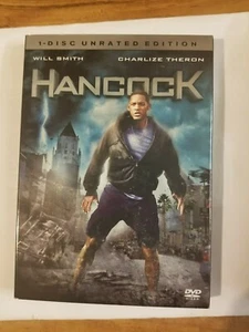 Hancock (DVD, 2008, Unrated Single Disc Version) Will Smith - Picture 1 of 1