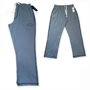TOMMY HILFIGER Men's Lounge Pants Pajama Bottoms in Grayish Blue Size L NEW - Picture 1 of 12