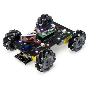 Mecanum Wheel Car Kit for Raspberry Pi Pico W Included Compatible with Arduin... - Afbeelding 1 van 8