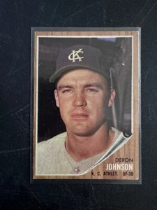 1962 TOPPS BASEBALL SET-BREAK #82 DERON JOHNSON - Picture 1 of 2