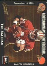 1993 Action Packed Monday Night San Francisco 49ers Football Card #5 Tom Rathman