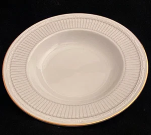 Noritake White Scapes Sheridan Gold Soup Bowl (s)   {sh33} - Picture 1 of 3