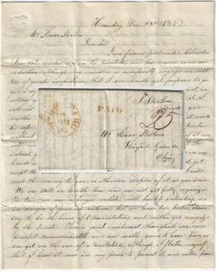 1838 – First-Hand Report Describing the Events of Pennsylvania's 'Buckshot War' - Picture 1 of 1
