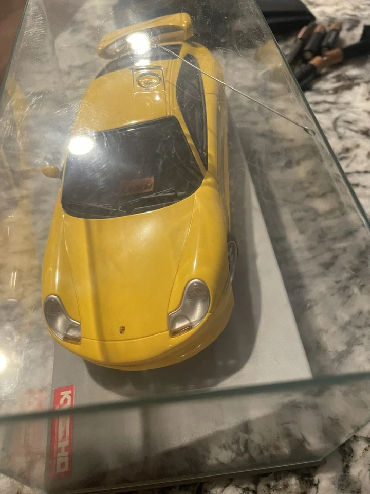 Kyosho Mini z Yellow Porsche 911 GT3 By mini-z Tested - Image 1 of 4