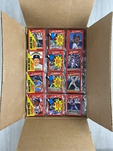 1990 Donruss Baseball Rak-Pak Rack Pack Case 72 Packs 48 Cards Ea FACTORY - Picture 1 of 7