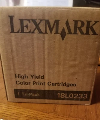 New Genuine OEM Lexmark High Yield 88 Triple 3 Pack Color Print Inkjet 18L0233  - Image 1 of 2