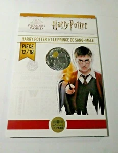 PIECE COIN 10 Euros Argent LIMITED HARRY POTTER ET LE PRINCE DE SANG-MELE 12/18 - Picture 1 of 2