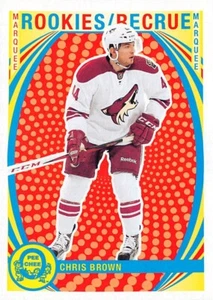 2013-14 O-Pee-Chee Retro Blank Backs #510 Chris Brown - Picture 1 of 2