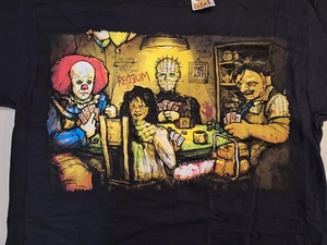 Get Down Art Final Table Pennywise Hellraiser Horror Spencer's T-Shirt Tee M - Picture 1 of 4