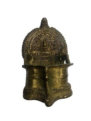 Indische Lampe Bronze Antik  • 35€