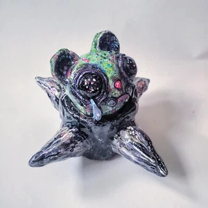 HAPPY GRAVE original clay dark art 2023 "KINK BEAR" the SCULPTURE - Picture 1 of 4