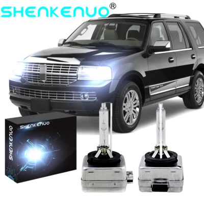 Bombillas de faros delanteros HID para Lincoln Navigator 2007-2017 BAJA ALTA cantidad 2 X Foto 1 de 4