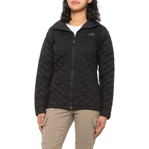 The North Face Women's Thermoball Hoodie Jacket Black - Picture 1 of 2