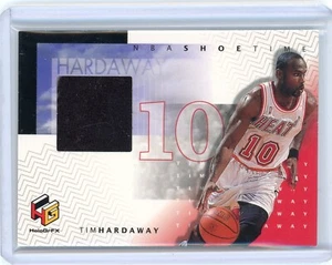 Tim Hardaway 1999-00 Upper Deck Hologr-FX NBA Shoe Time G/U SHOE PATCH CARD - Bild 1 von 2