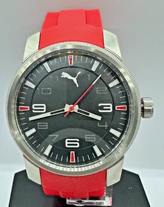 PUMA WATCH MENS SILICONE STRAP PU103071008 - Picture 1 of 11