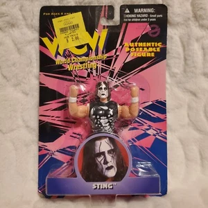 Vintage 1998 WCW Sting Authentic Poseable Figure 4.5" - Bild 1 von 6