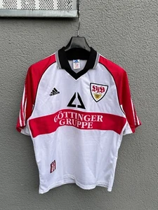 Camiseta de fútbol local vintage VfB Stuttgart 1997/1998 Bobic #11 talla M - Imagen 1 de 11