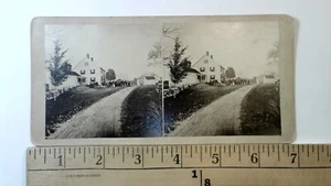 Emerson Residence Nashua New Hampshire Stereoview Antique c1870s Y17201 - Picture 1 of 2