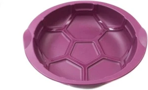 TUPPERWARE Backen Silikonform mit Phantasie lila Silikon Easyplus Silikonball - Bild 1 von 2