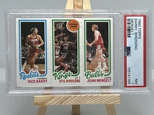 1980-81 Topps - Rick Barry, Otis Birdsong, John Mengelt #48-122-105 Calificado PSA 7 - Imagen 1 de 2